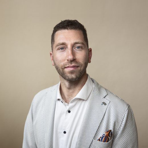 L'assessore allo sport Valerio Peruzzi, promotore del Festival dello Sport a Colle di Val d'Elsa.