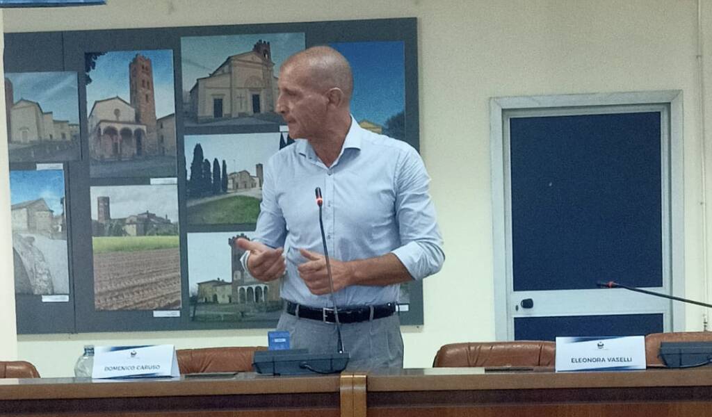 Domenico Caruso, consigliere comunale di Capannori, in Consiglio