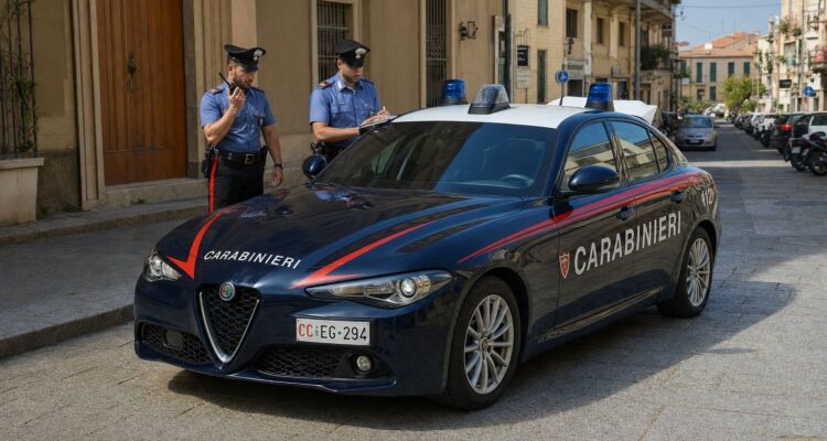 Carabinieri a Forte dei Marmi dopo la rapina in via Ponchielli