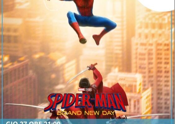 Locandina di Spider-Man Brand New Day al Teatro Cinema Puccini di Altopascio dal 27 agosto al 2 settembre