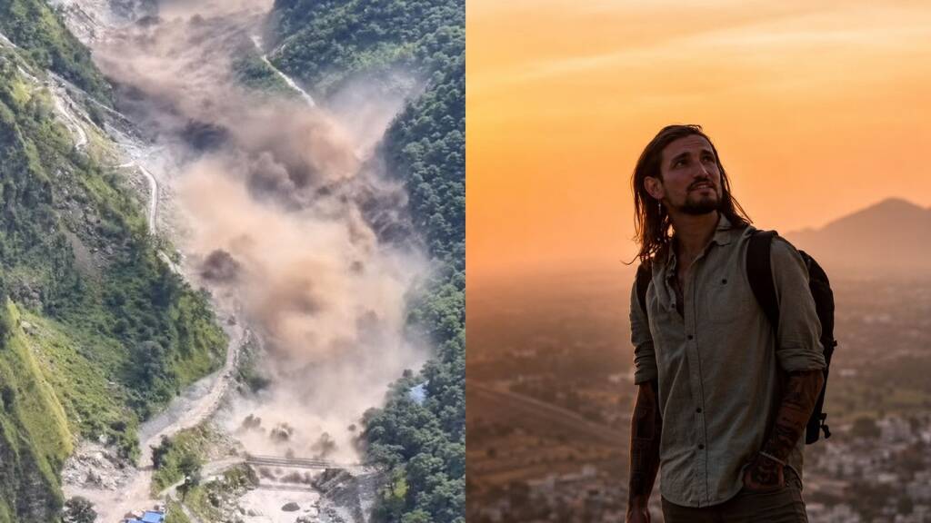 Stefano Lotumolo, fotografo altopascese tratto in salvo dopo l'esondazione al confine tra Nepal e Tibet