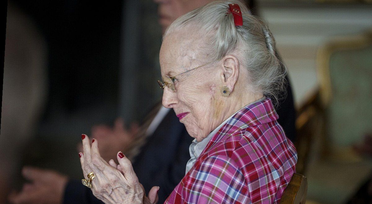 Regina Margherita di Danimarca in un ritratto ufficiale ANSA/EPA