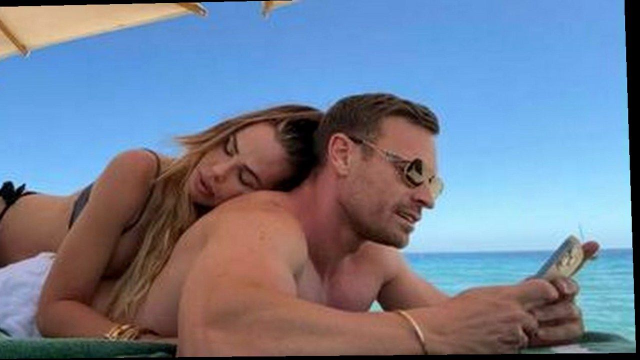 Ilary Blasi e Bastian Müller — nuova inquadratura, stessi volti