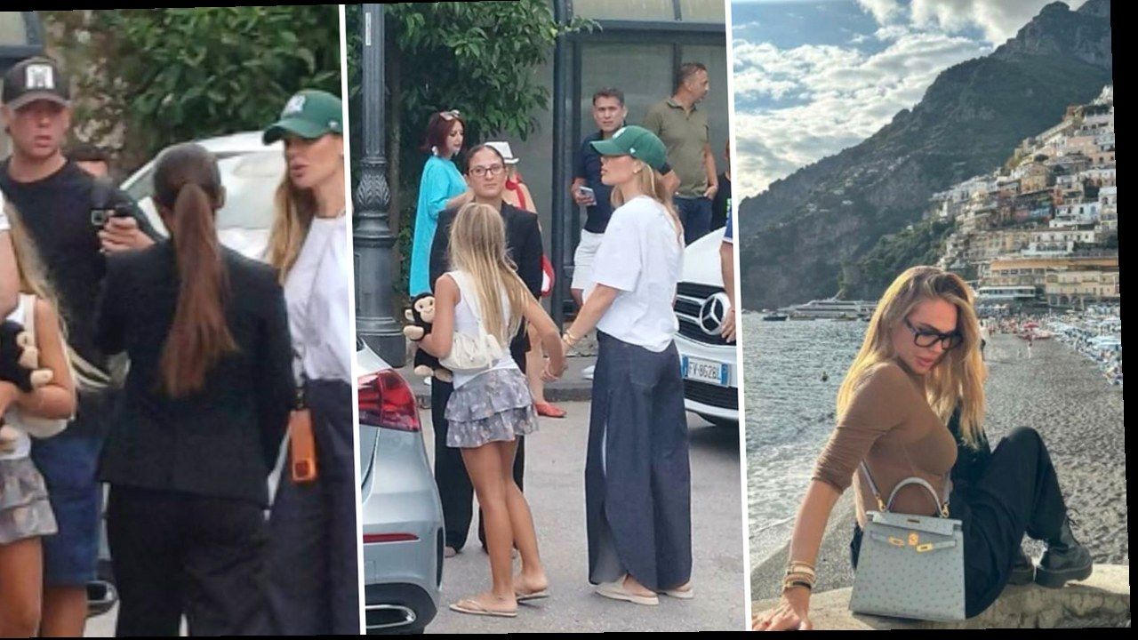Ilary Blasi a Ravello — nuova inquadratura, stessi volti