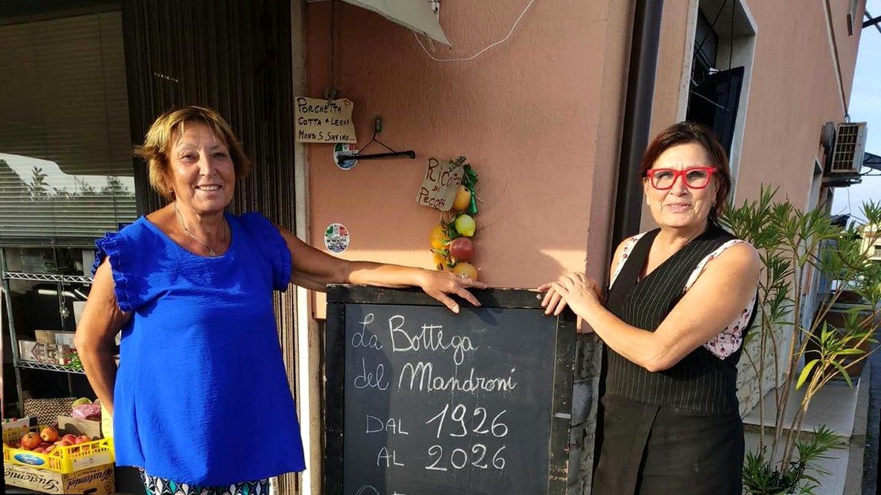 Alimentari Mandroni Altopascio — foto fonte La Nazione, inquadratura geometrica (soggetto invariato)