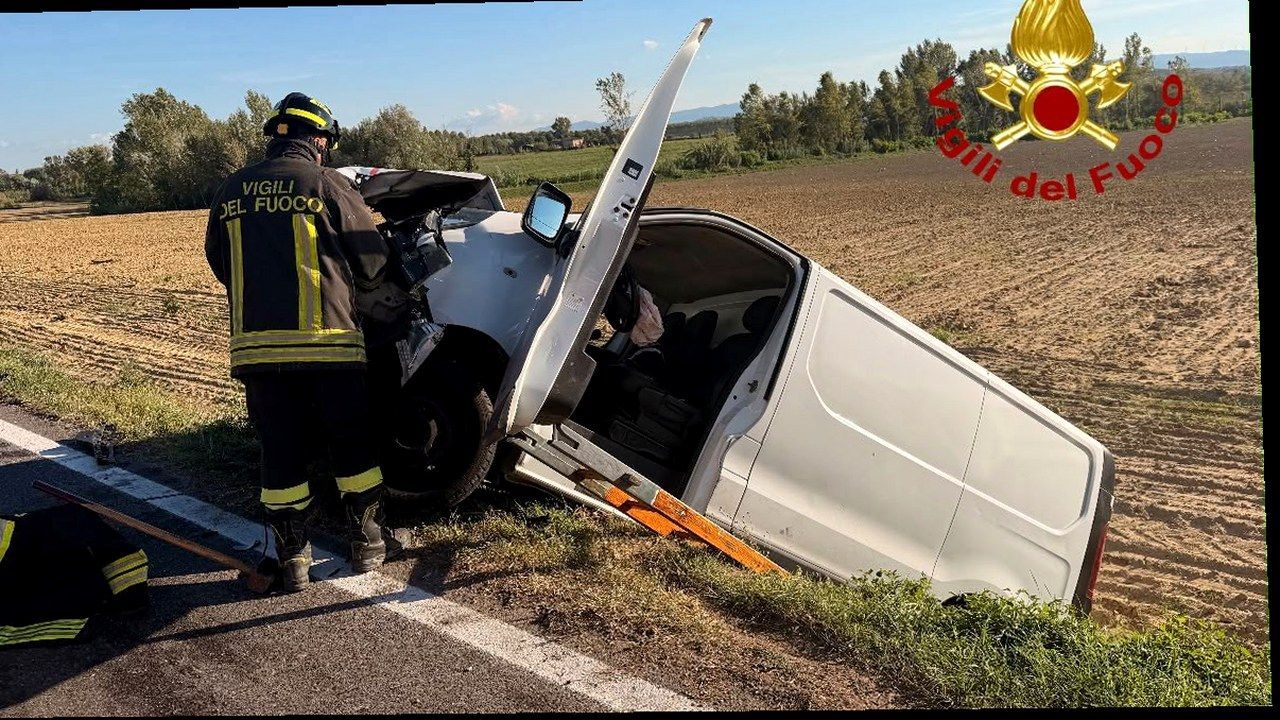 Pontedera, incidente via delle Colline