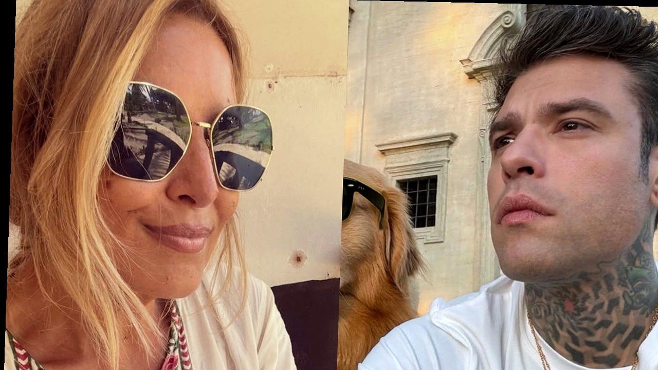 Selvaggia Lucarelli e Fedez, collage VIP (nuova inquadratura)
