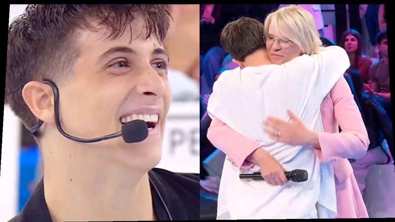 Emiliano Fiasco e Maria De Filippi, Amici (nuova inquadratura)