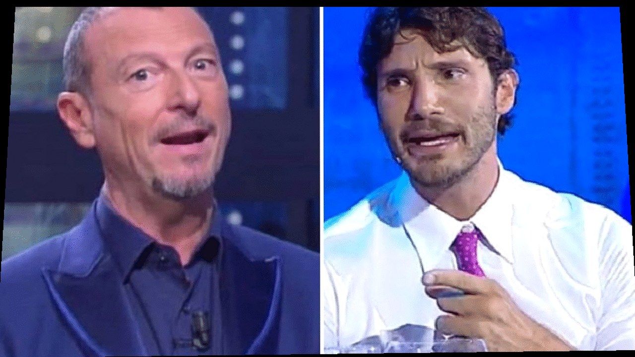 Amadeus — stessa scena della fonte Bigodino, nuova angolazione e inquadratura (volti invariati)