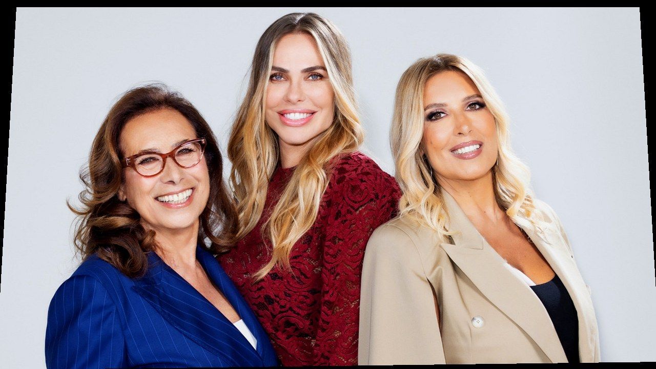 Ilary Blasi, Selvaggia Lucarelli e Cesara Buonamici — foto Il Messaggero GF Vip, nuova angolazione e inquadratura (volti invariati)