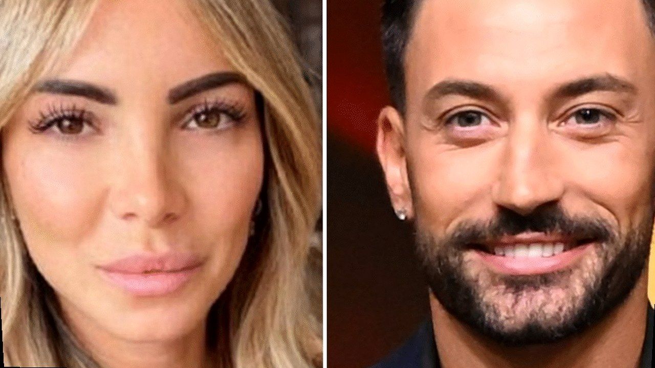 Noemi Bocchi e Giovanni Pernice alle prove di Ballando con le stelle — sola warp geometrica (volti invariati)