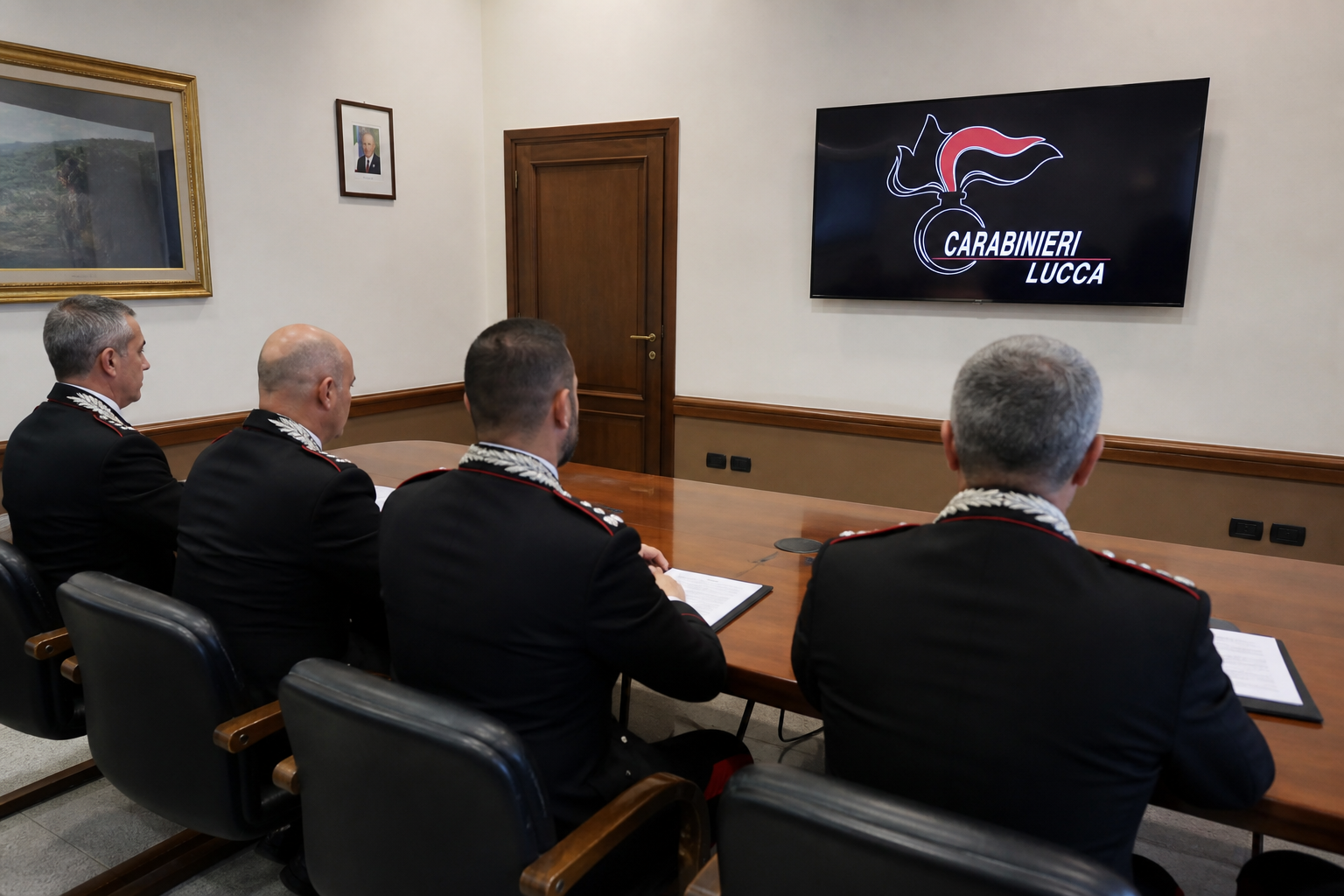 Lucca, comando provinciale Carabinieri: avvicendamento di tre ufficiali