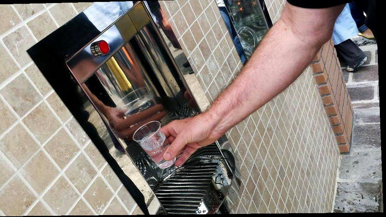 Distributore Casa dell Acqua a Viareggio, nuova inquadratura
