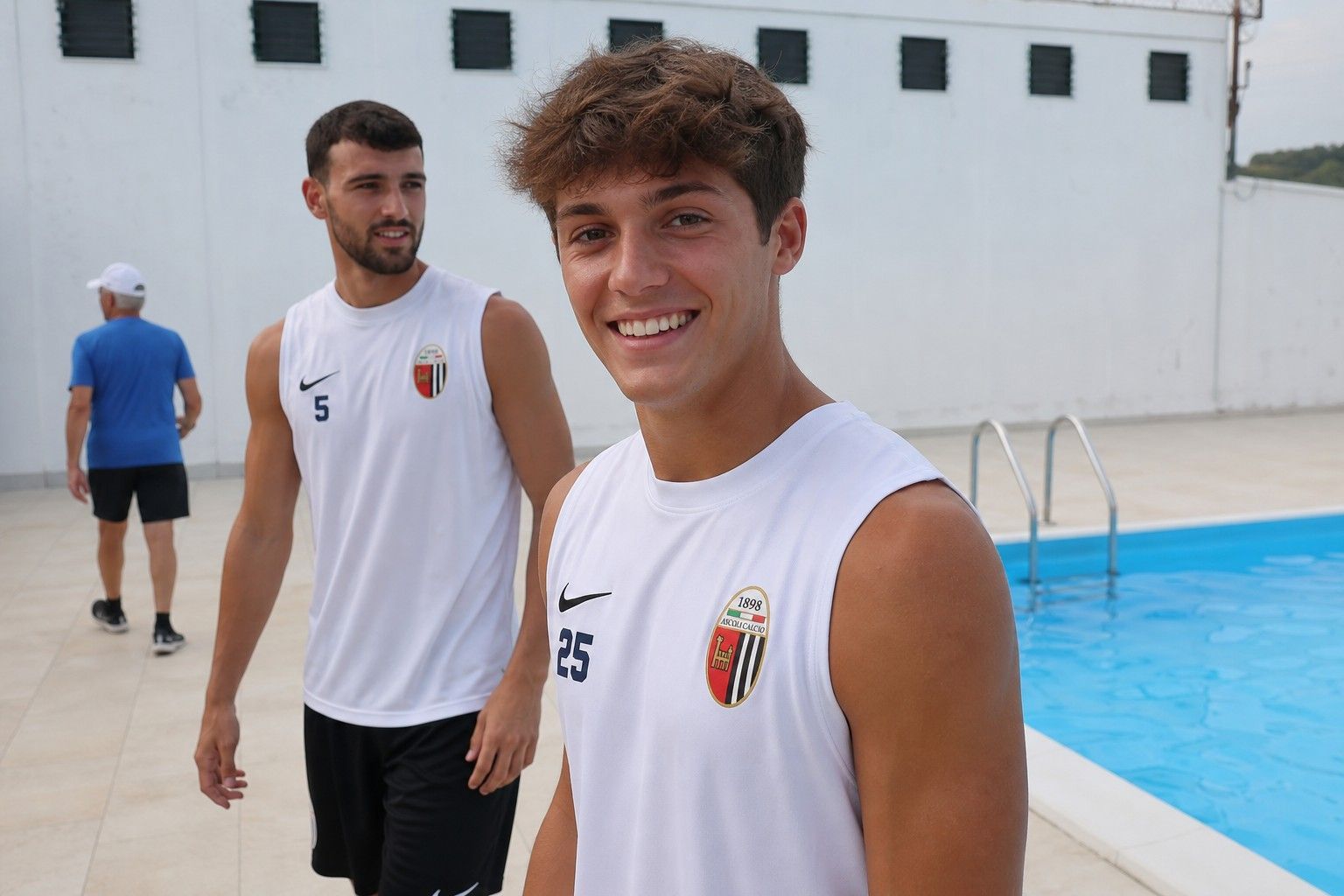 Kevin Gorica, attaccante in prestito dall Ascoli al Tau Calcio Altopascio