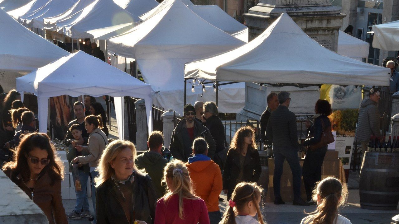 Bancarelle della Fiera di San Martino a Pietrasanta