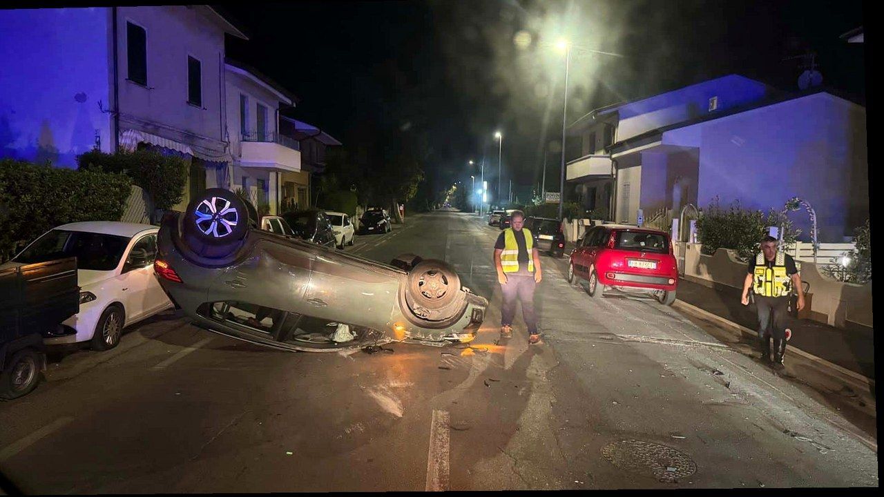 Incidente sull’Aurelia a Bicchio, Viareggio — stessa scena sorgente, nuova angolazione e inquadratura