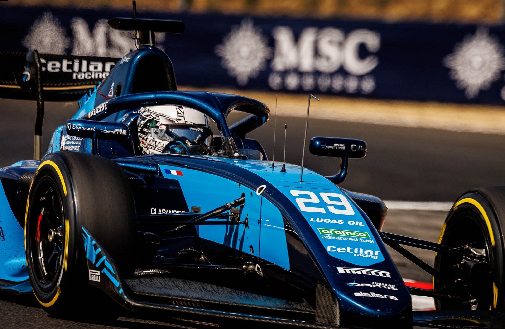 Monoposto Formula 3 di Nicola Lacorte a Monza, Cetilar Racing