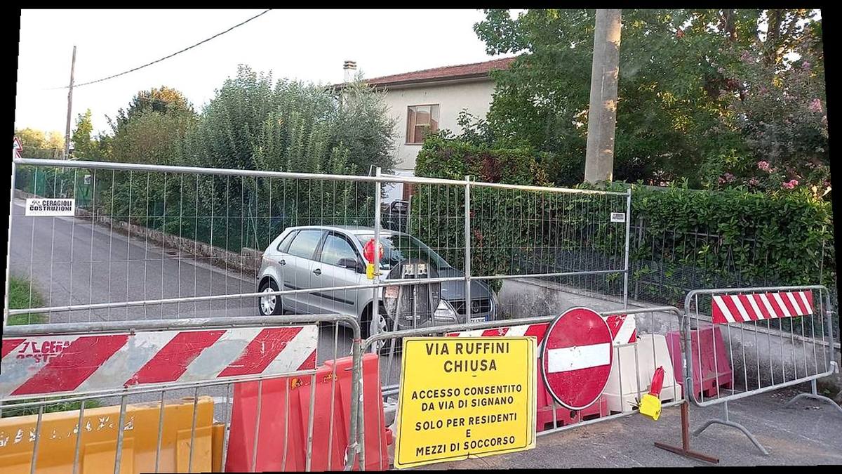 Cantiere stradale a Gello, San Giuliano Terme: chiusura via Ruffini e disagi bus