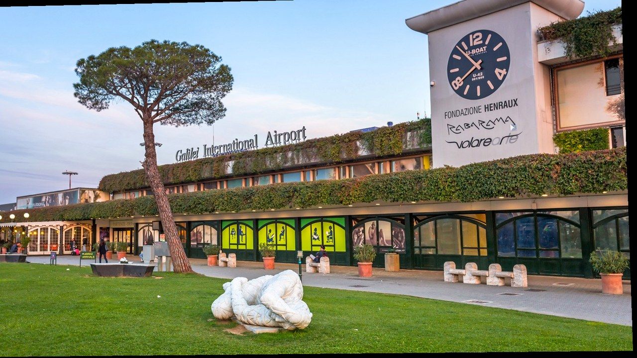 Aeroporto Galilei di Pisa, nuova angolazione e inquadratura