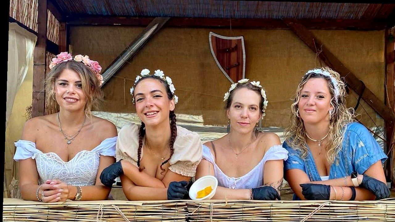Figuranti alla Festa Medievale di Vicopisano (foto fonte, nuova angolazione)