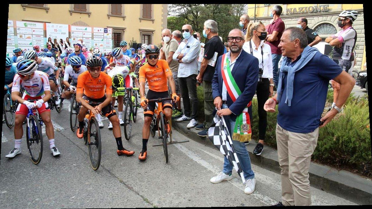 Giro della Toscana a Pontedera, ricordo di Rossano Signorini (foto fonte, nuova angolazione)
