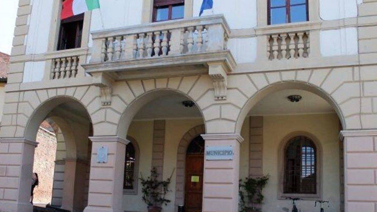 Il Municipio di Altopascio in piazza Vittorio Emanuele, sede del Consiglio comunale