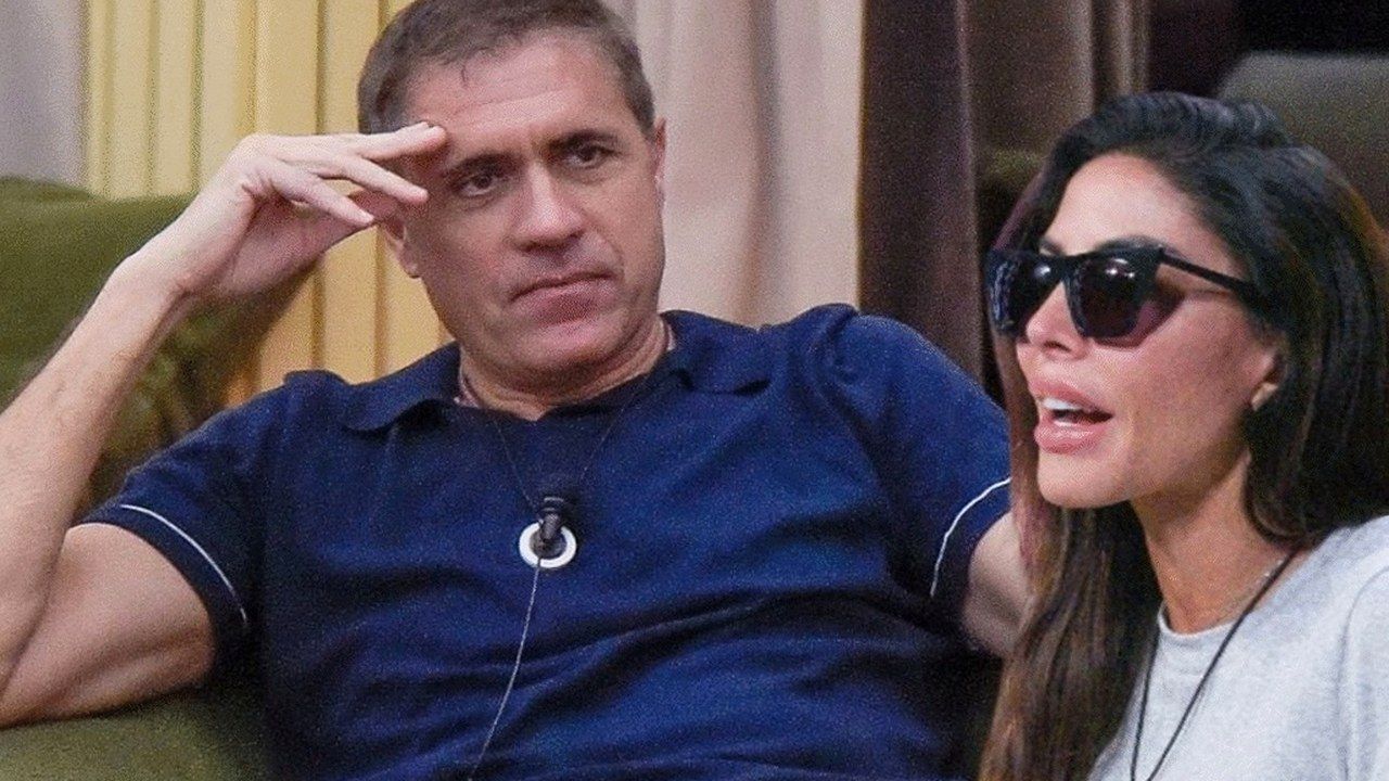 Moreno Morello e Guendalina Tavassi nella Casa del Grande Fratello Vip