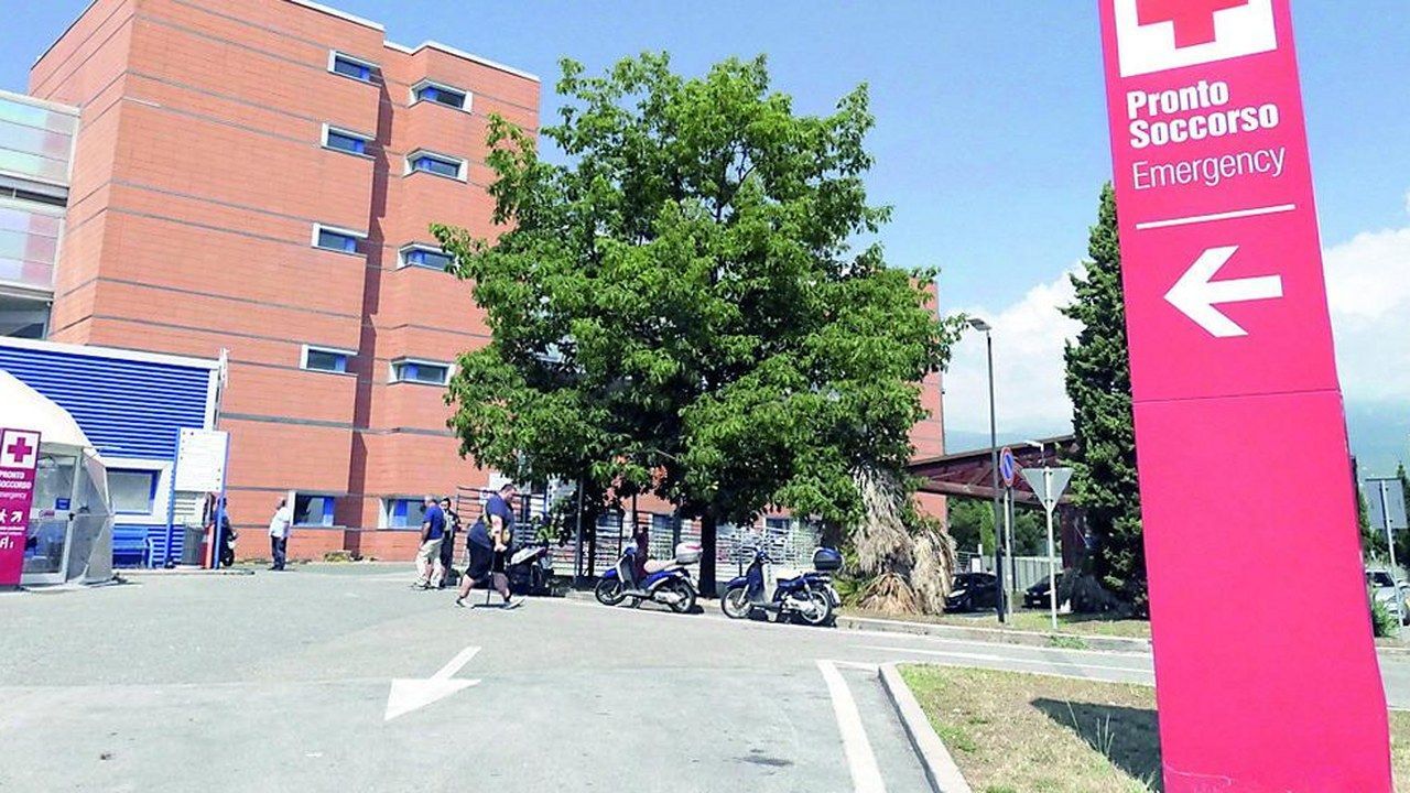 Pronto soccorso dell’ospedale Versilia a Viareggio (foto di archivio)
