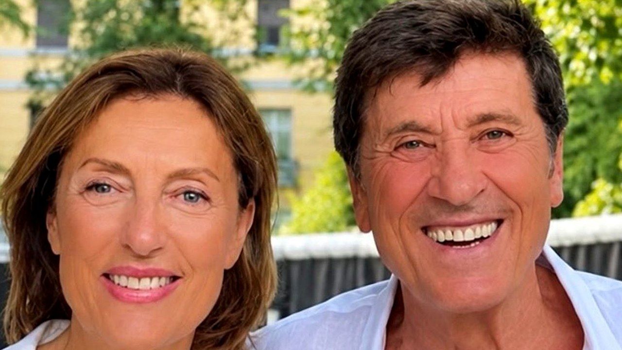 Gianni Morandi e la moglie Anna Dan, insieme dal 1994
