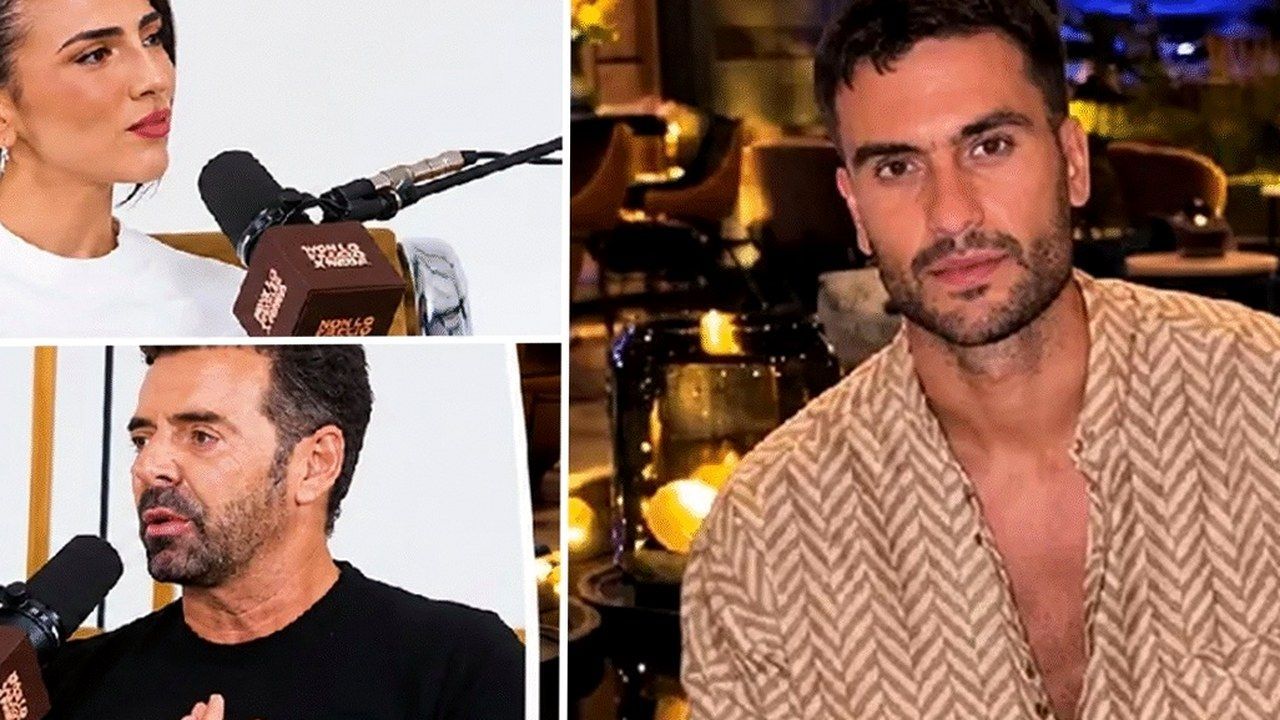Giulia Salemi, Alberto Matano e Pierpaolo Pretelli