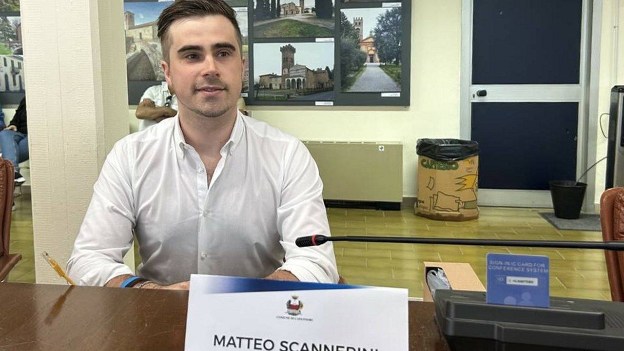 Matteo Scannerini, consigliere comunale di Forza Italia a Capannori