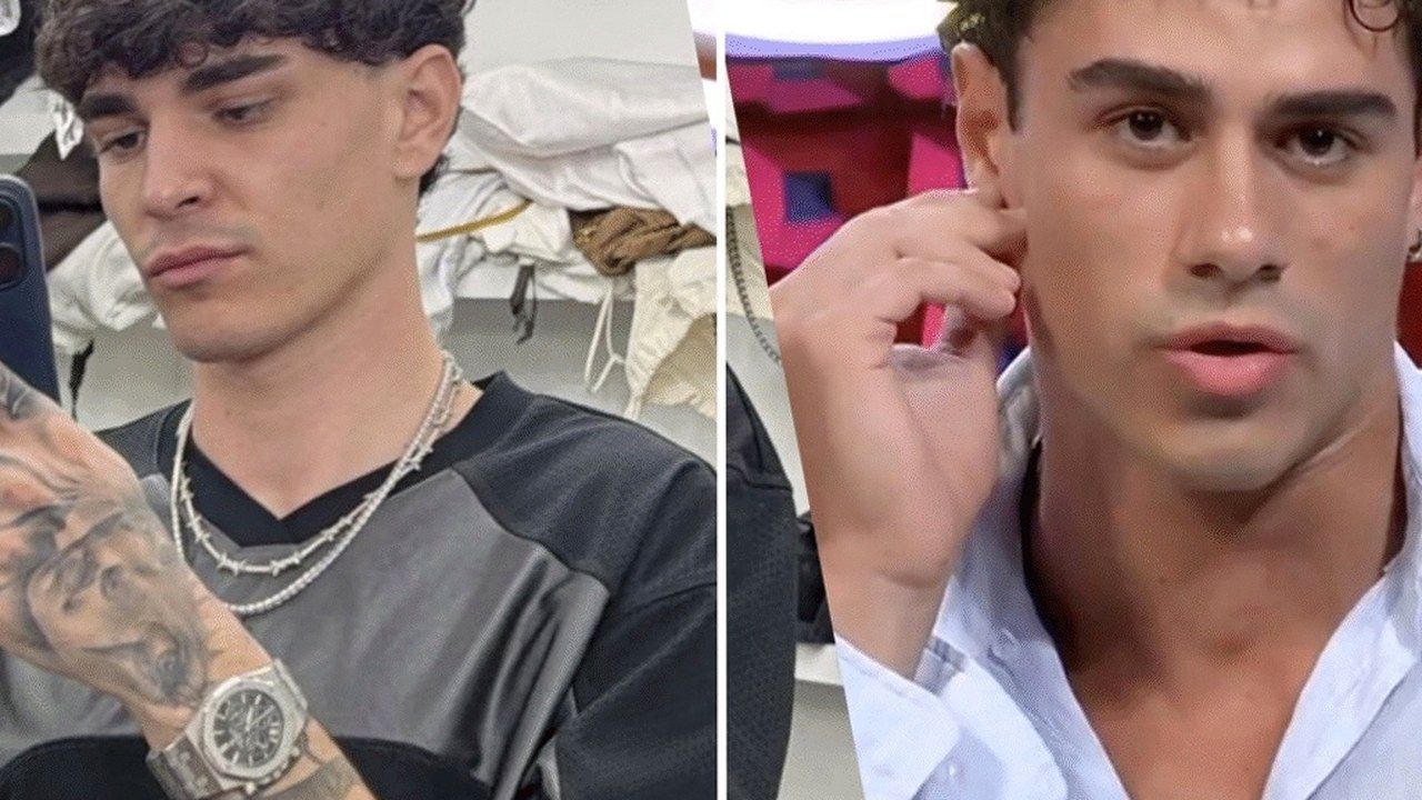 Gian Marco Ciaccia e Alessandro Roncaccia, protagonisti dello scontro al GF Vip