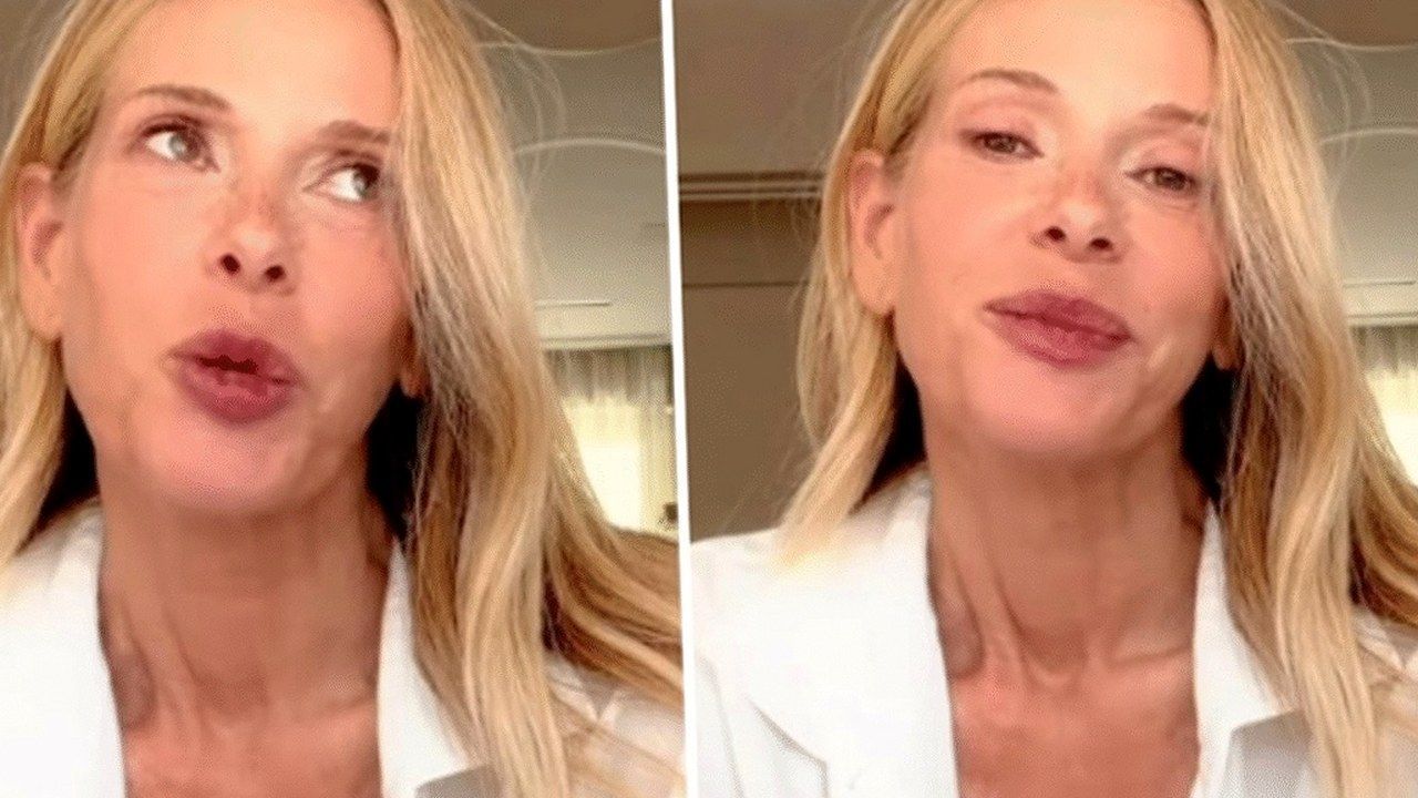 Alessia Marcuzzi nel video Instagram in cui racconta la sua menopausa