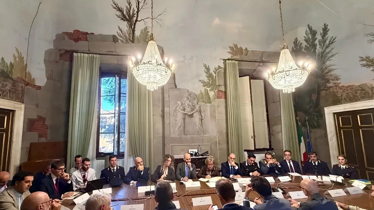 Il vertice del Comitato provinciale per l'ordine e la sicurezza pubblica a Palazzo Ducale in vista di Lucca Comics & Games 2026