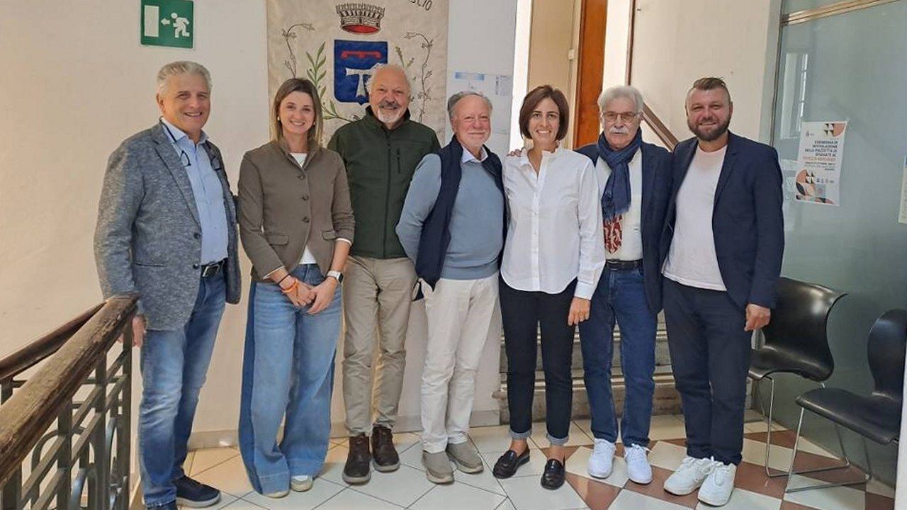 Altopascio, la delegazione del Cupla Lucca con gli assessori Valentina Bernardini e Adamo La Vigna in municipio