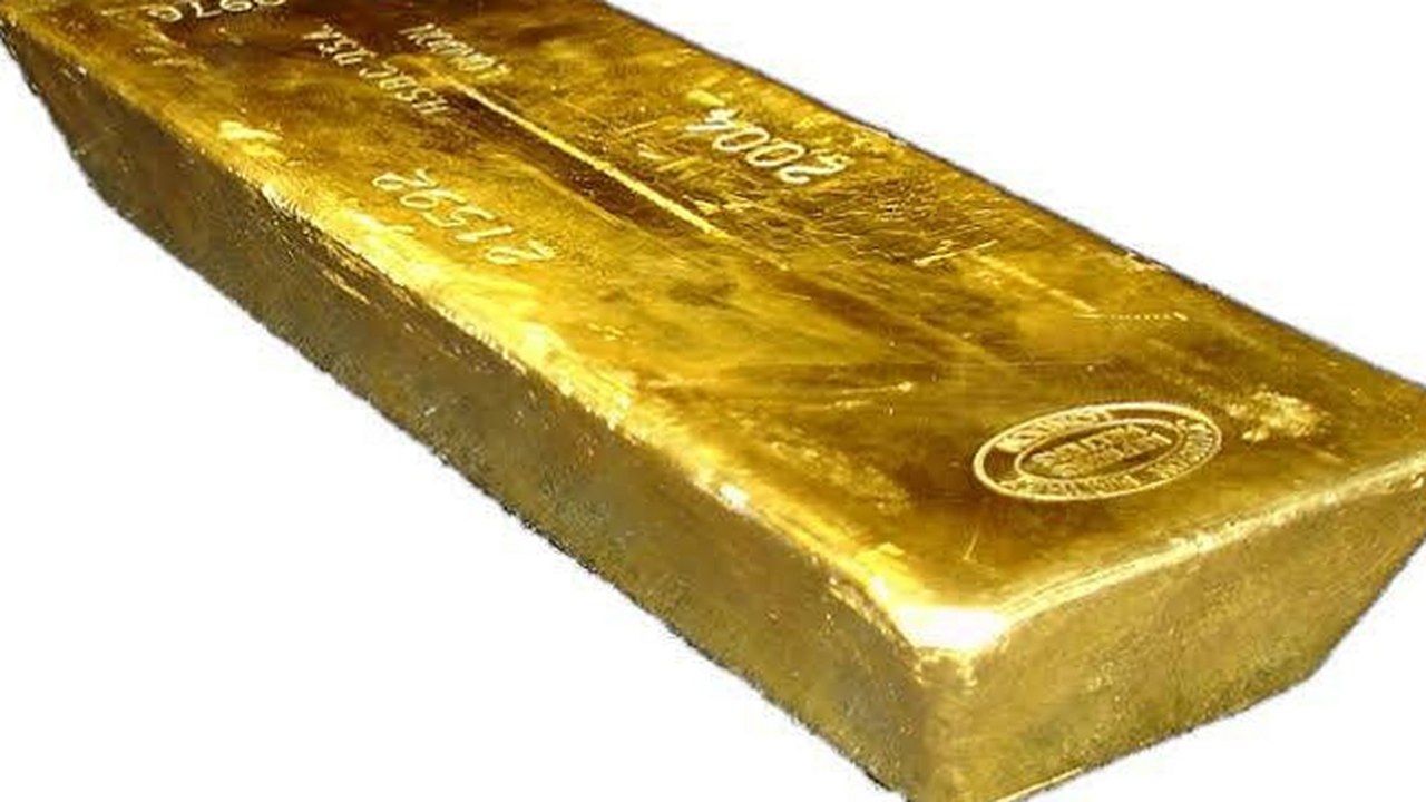 Un lingotto d'oro, immagine di repertorio
