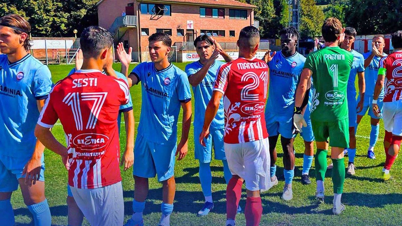 La Flaminia Calcio, avversaria del Tau Altopascio