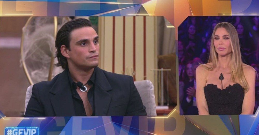 Alessandro Varsi e Ilary Blasi al Grande Fratello Vip